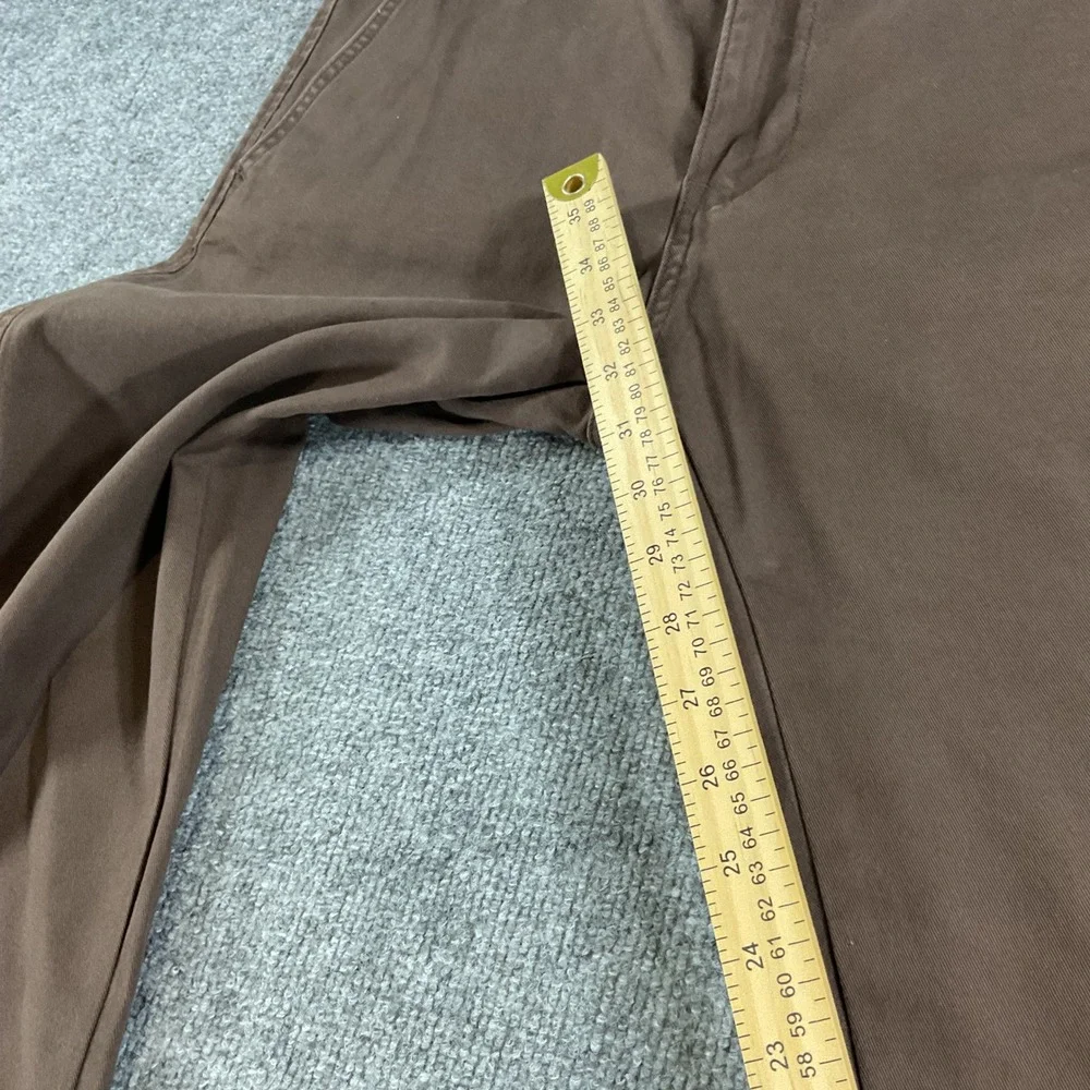 Levis XX Chino Standard Taper Pants Mens 32x34 Brown Stretch Chinos 85226-0139